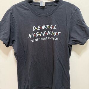 Dental hygiene Black Graphic T-Shirt